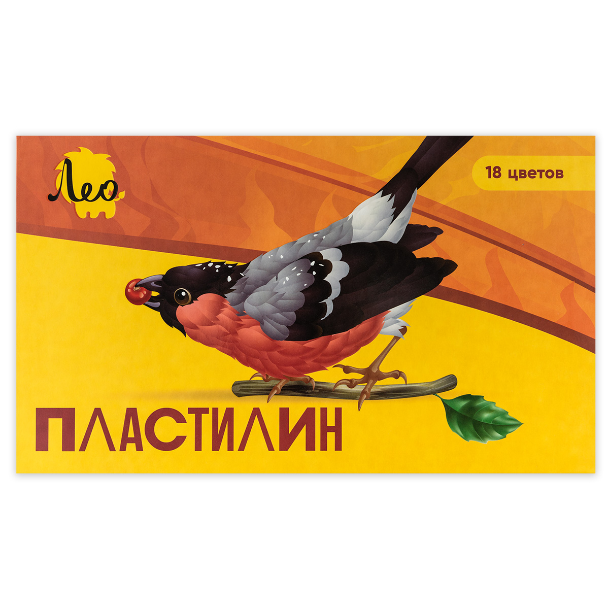 Пластилин Лео Ярко 18цв