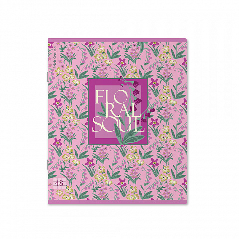 Миниатюра товара Тетрадь 48л Erich Kraus Floral Soul. 63316 3