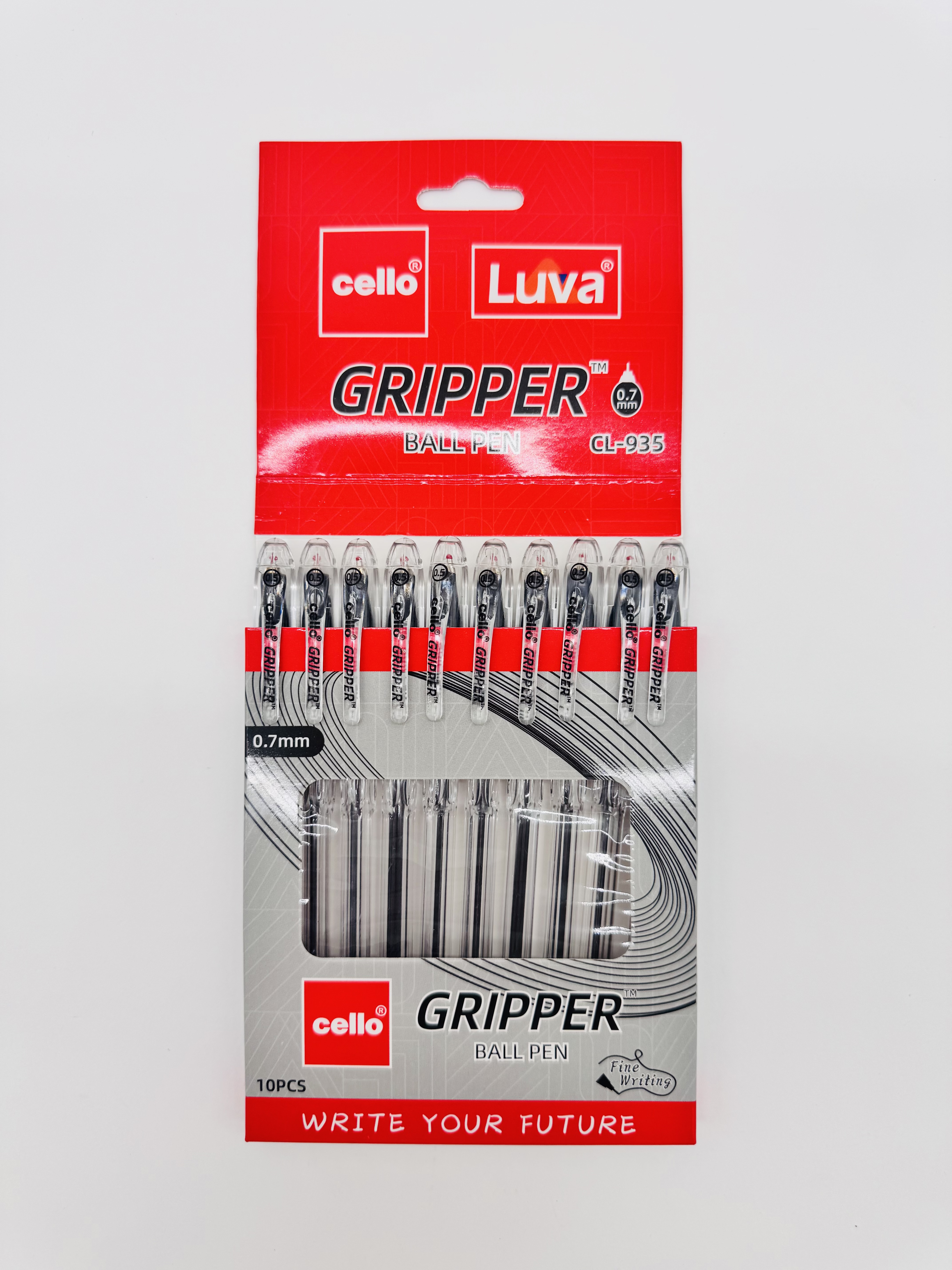 Миниатюра товара Ручка шариковый Cello Gripper 10шт/уп 2
