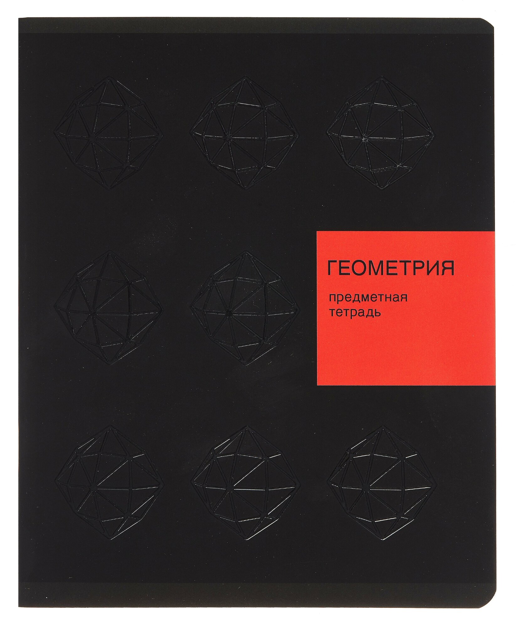 Миниатюра товара Комплект предметных тетрадей New Black 48л 9