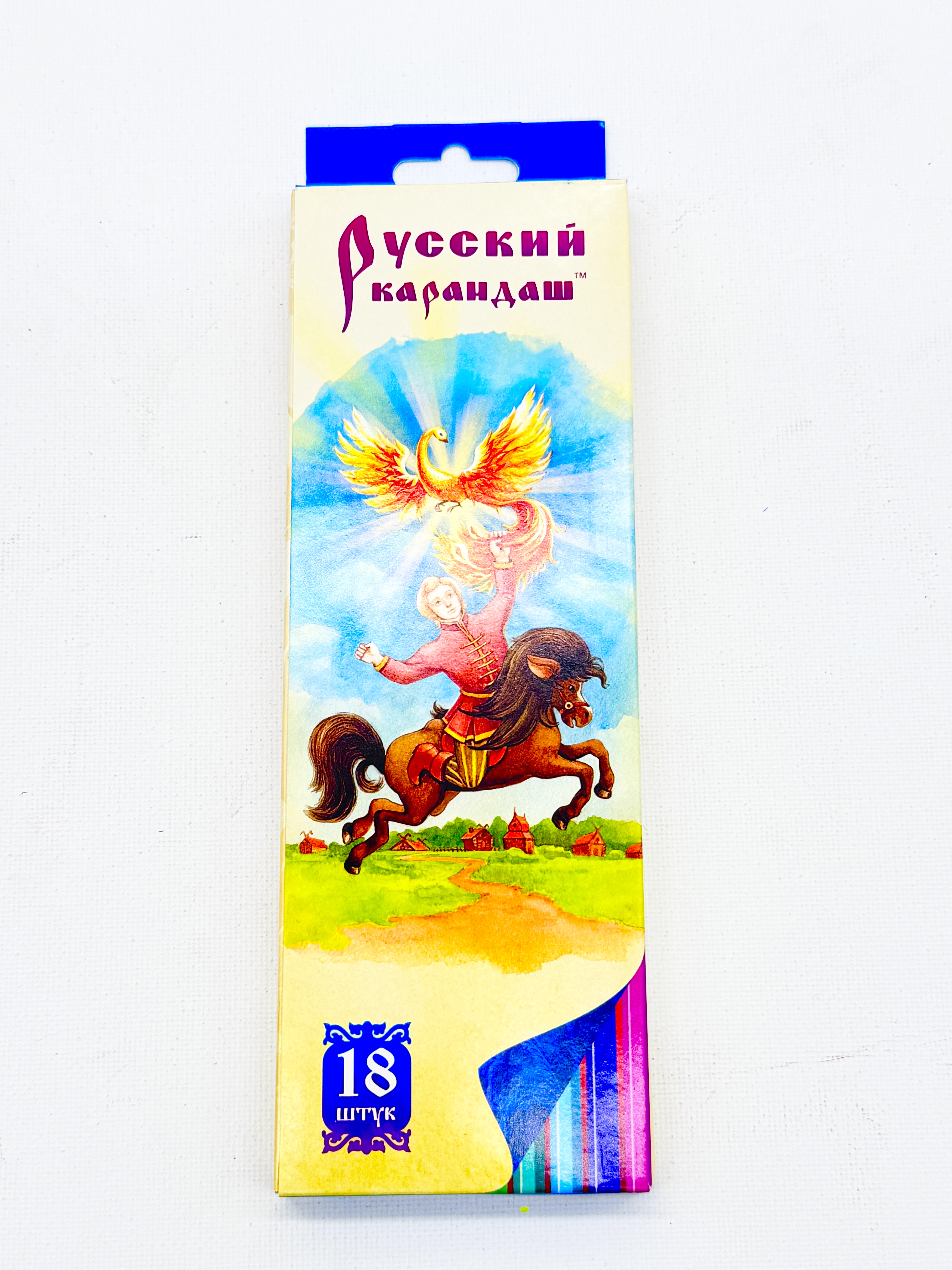 Миниатюра товара Карандаш цветной Русский карандаш 18шт Сказка. 2