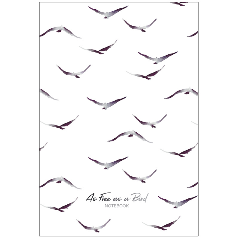 Записная книжка А5 "Свободен как птица", 80л
