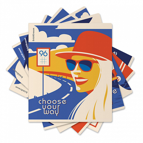 Миниатюра товара Тетрадь 96л ErichKraus Your Way 60594 7