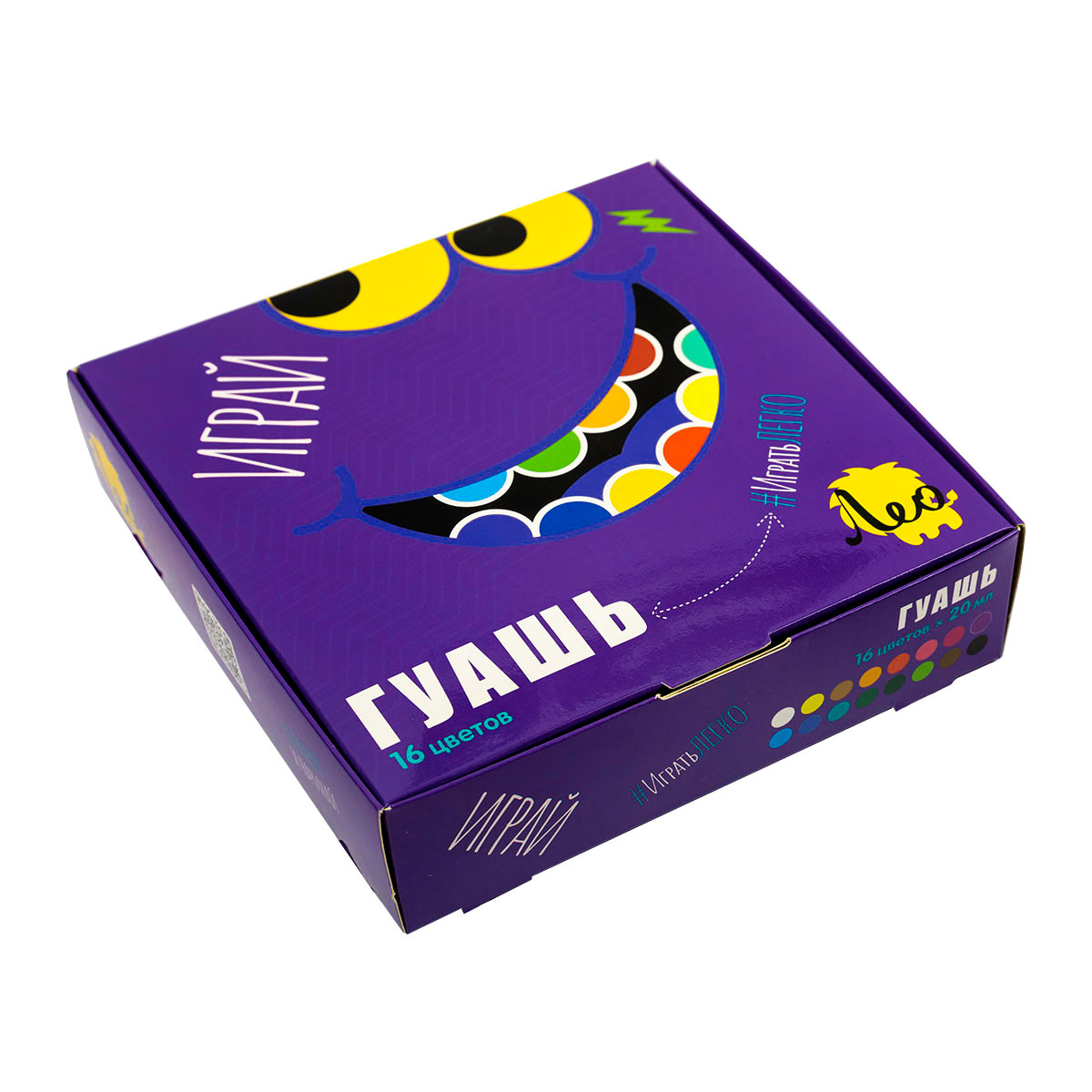Гуашь 16цв Играй LPG-0116