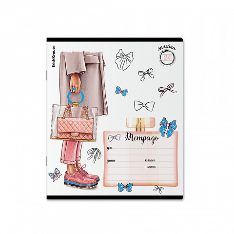 Миниатюра товара Тетрадь 24л линия ErichKraus Fashion Girl 60589 5