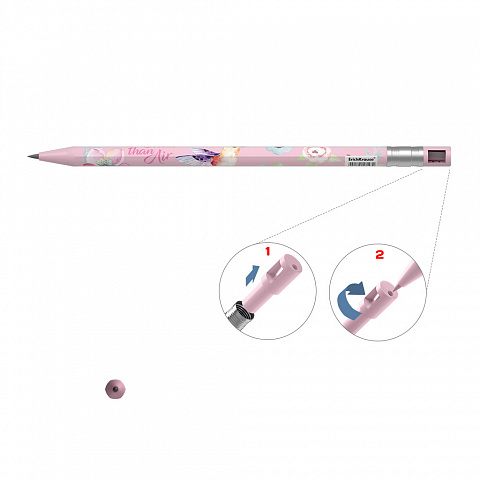 Миниатюра товара Карандаш механический ErichKrause Colour Touch Colibri 24шт/уп  2