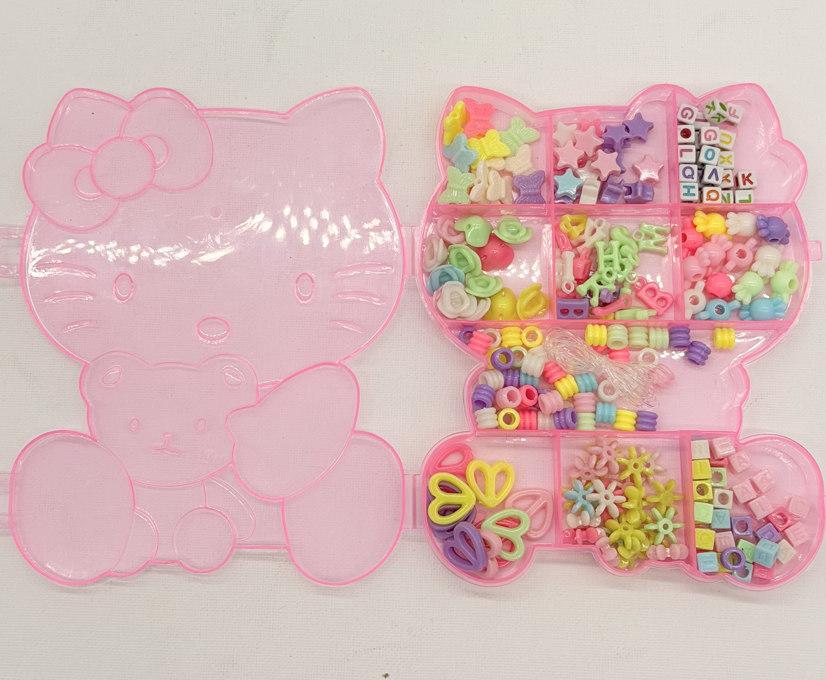 Миниатюра товара Бисер Hello Kitty розовый. 2