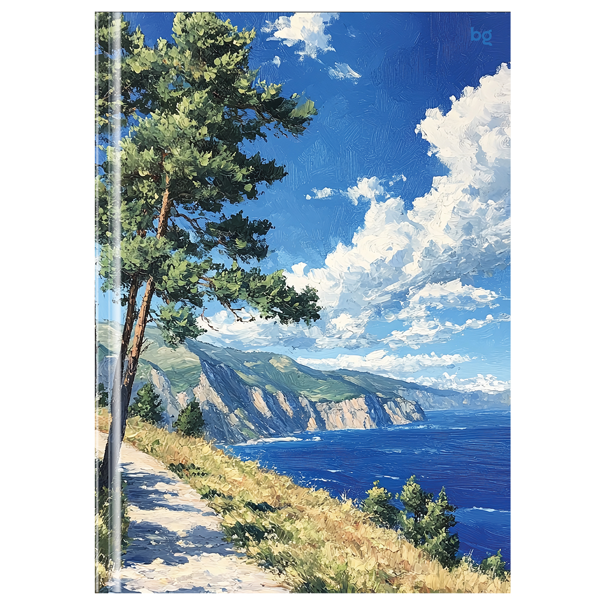 Журнал А4 80л Пейзаж. BG