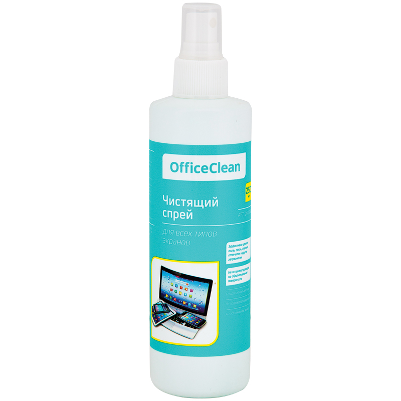 Спрей чистящий для экрана. Office clean 250ml