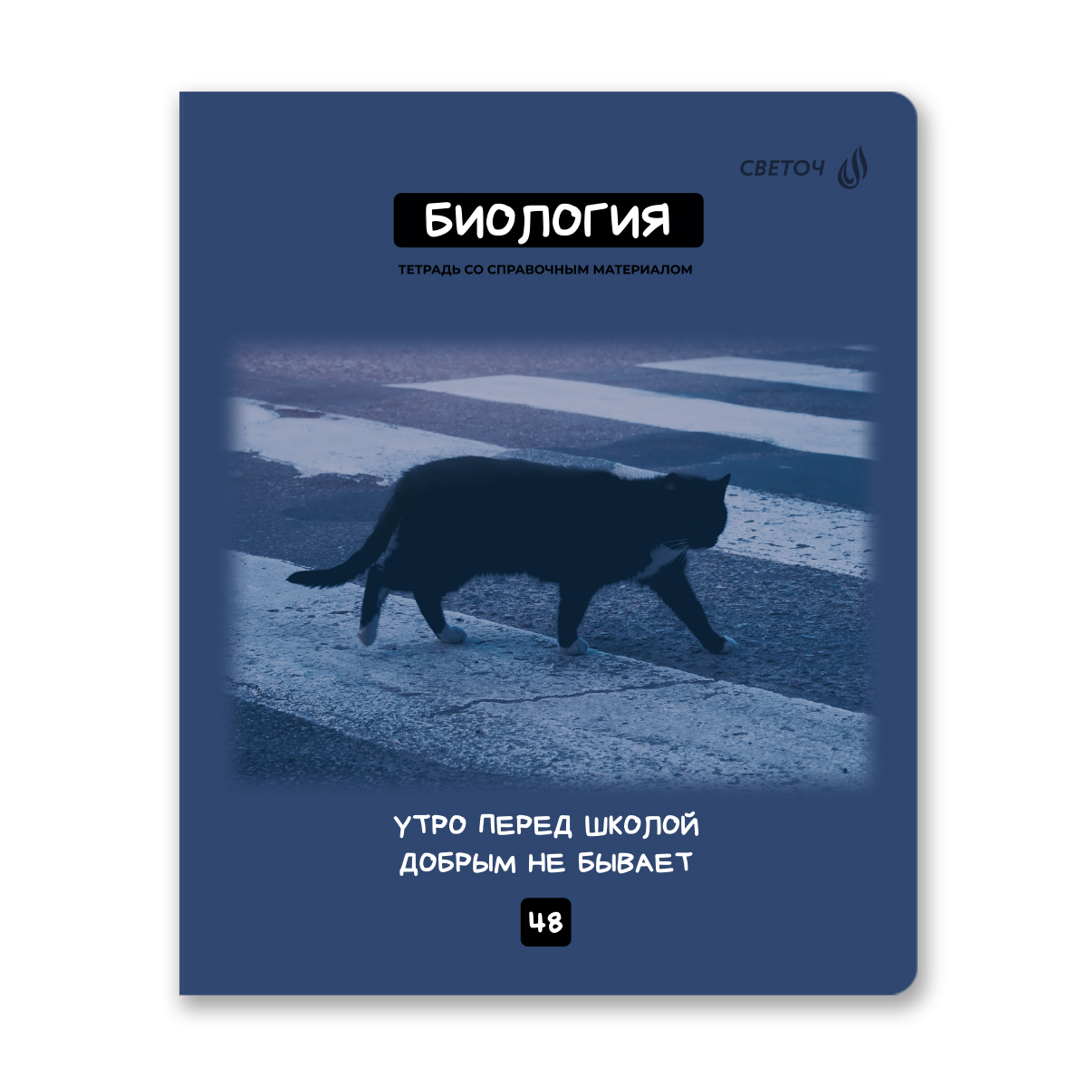 Миниатюра товара Тетрадь предметный 48л Мраксимализм. 4